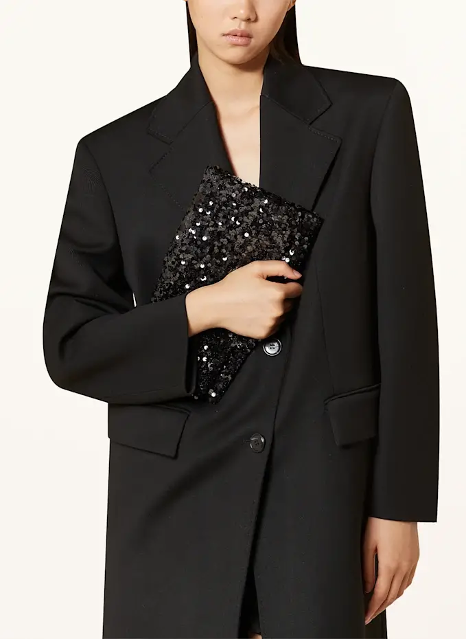abro Clutch mit Pailletten Black Friday