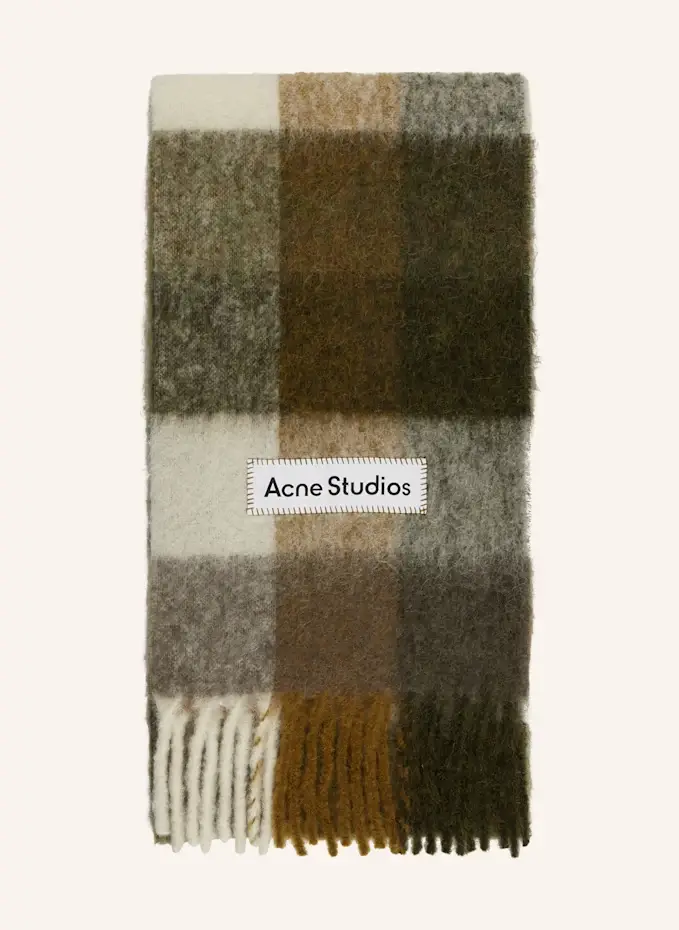 Acne Studios Schal mit Alpaka Fabrikpreis
