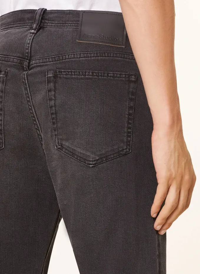 Acne Studios Jeans Slim Fit mit verkürzter Beinlänge Lagerräumung