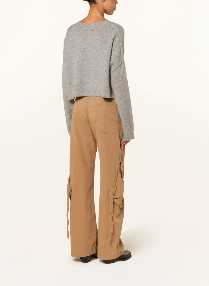 Acne Studios Cropped-Pullover mit Cashmere Große Rabatte