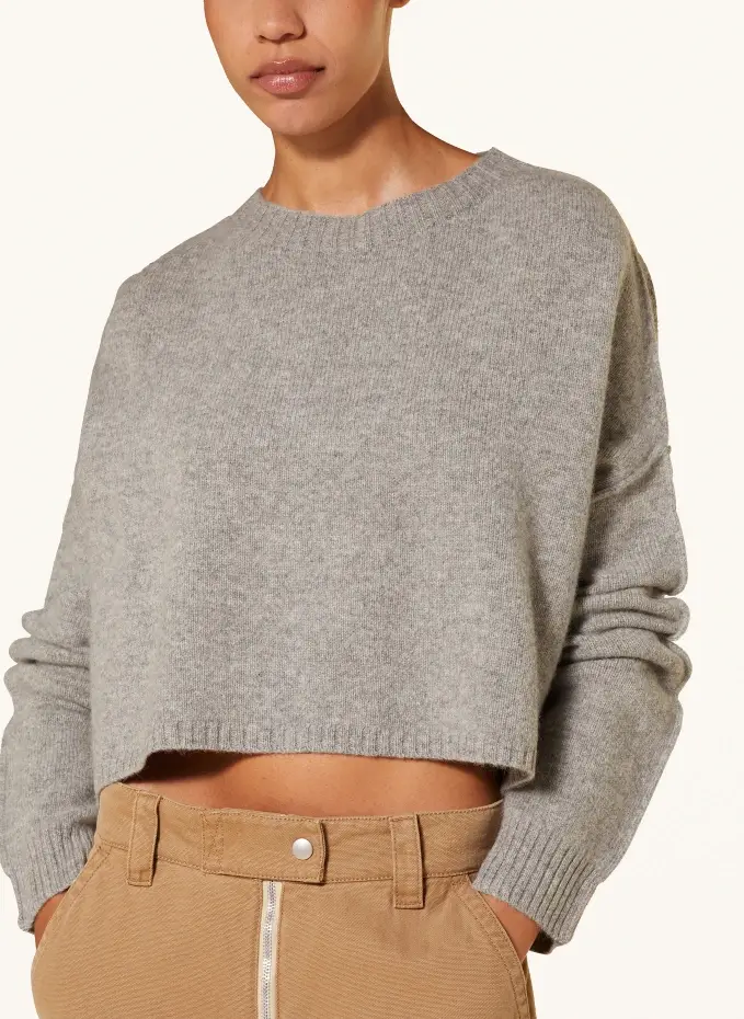 Acne Studios Cropped-Pullover mit Cashmere Große Rabatte