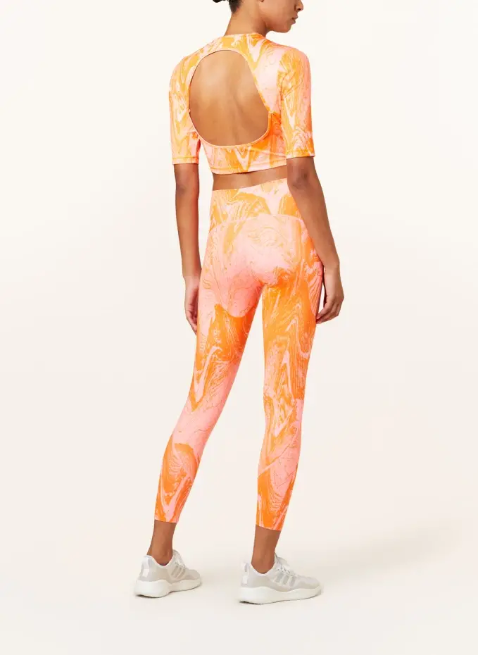 adidas by Stella McCartney Cropped-Shirt TRUENATURE mit Cut-out Sonderangebot
