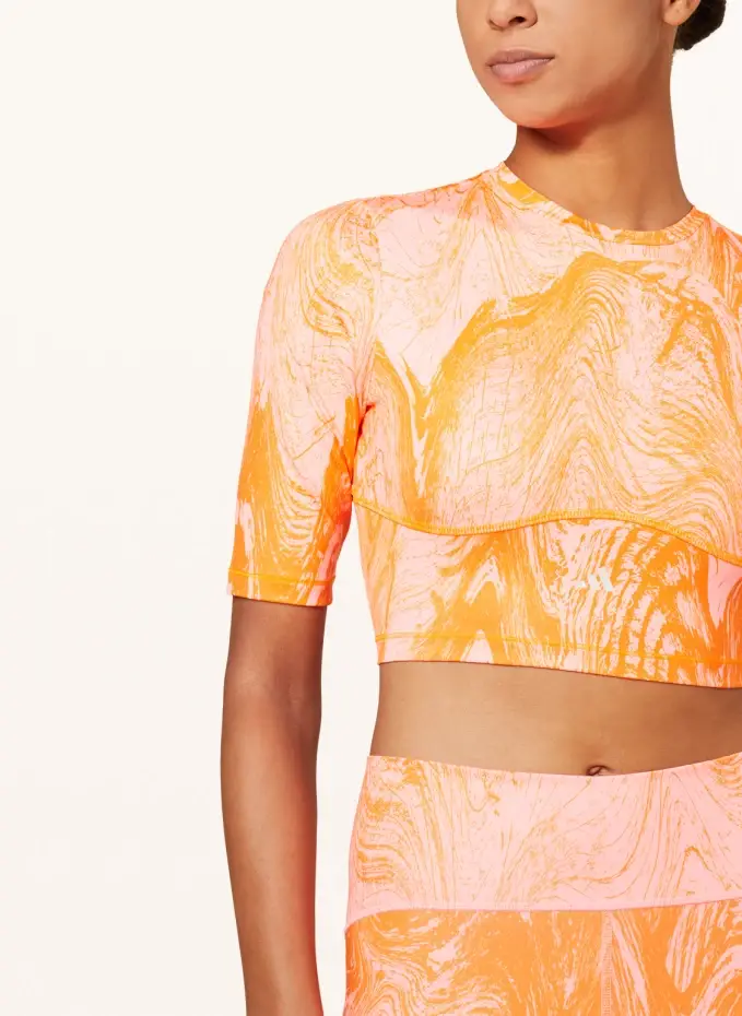adidas by Stella McCartney Cropped-Shirt TRUENATURE mit Cut-out Sonderangebot