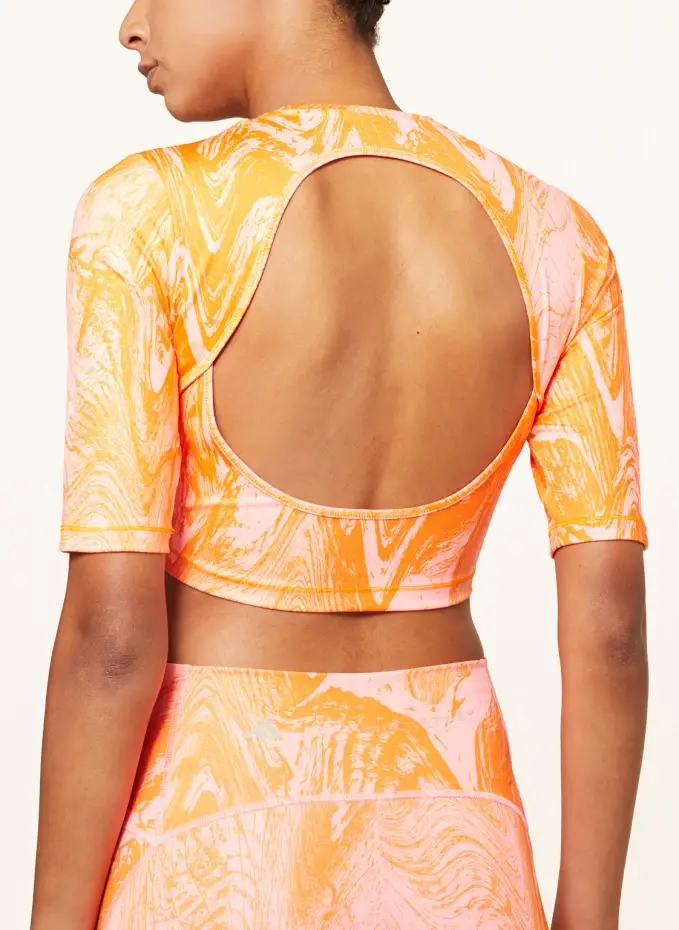 adidas by Stella McCartney Cropped-Shirt TRUENATURE mit Cut-out Sonderangebot