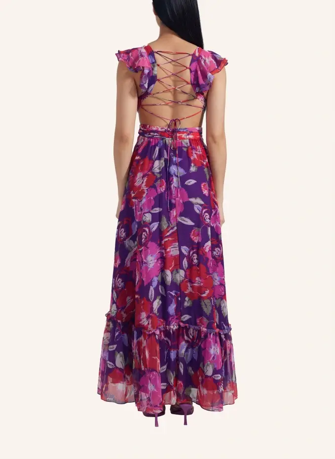 ADLYSH Abendkleid FLORAL MADNESS DRESS Fabrik Onlineshop