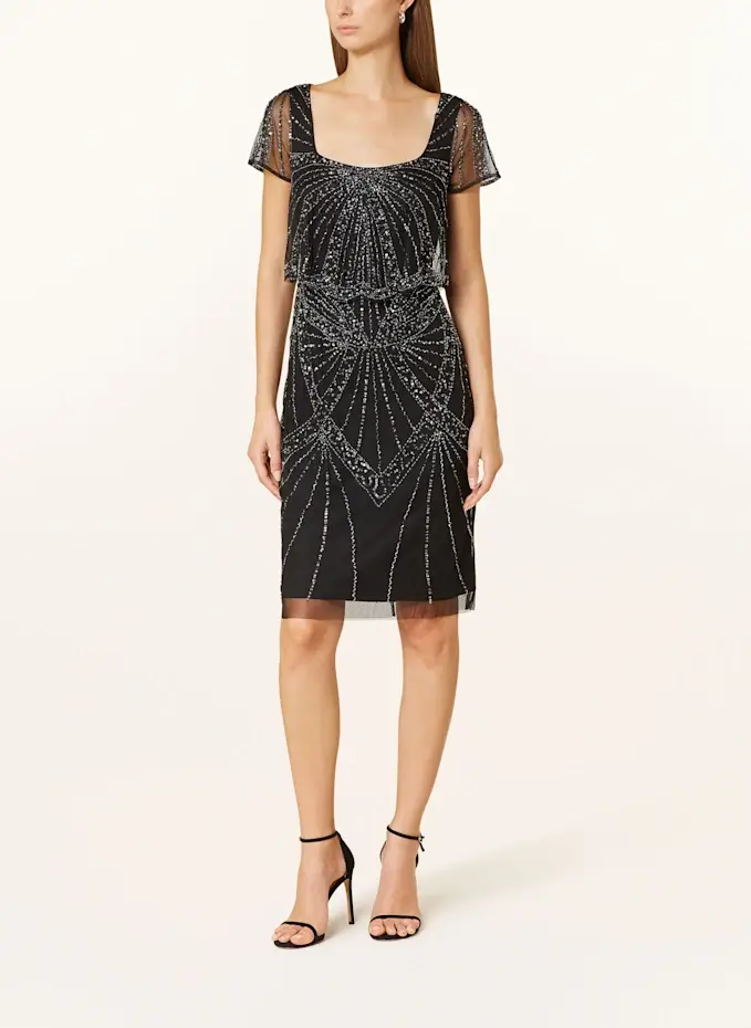 ADRIANNA PAPELL Cocktailkleid mit Pailletten Kostenlose Rückgabe
