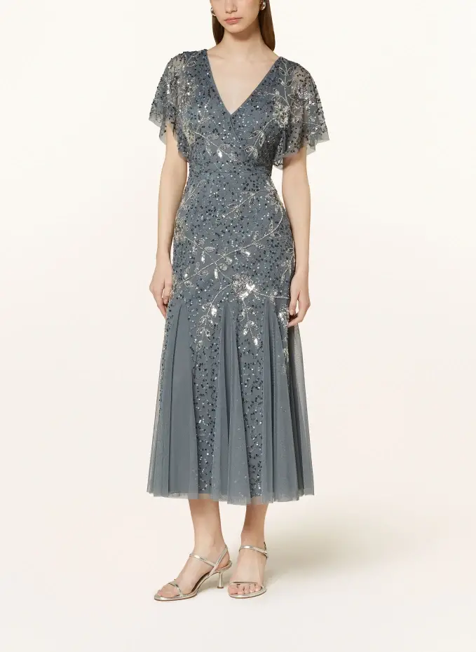 ADRIANNA PAPELL Abendkleid mit Pailletten Letzte 2 Tage