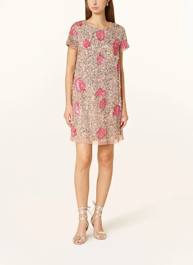 ADRIANNA PAPELL Cocktailkleid mit Pailletten Letzter Tag