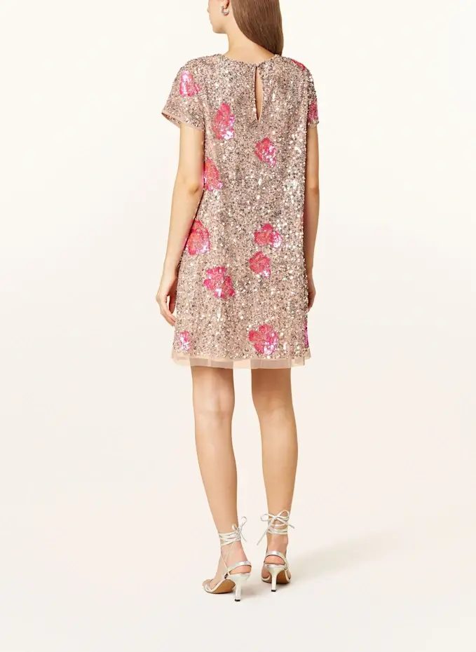 ADRIANNA PAPELL Cocktailkleid mit Pailletten Letzter Tag