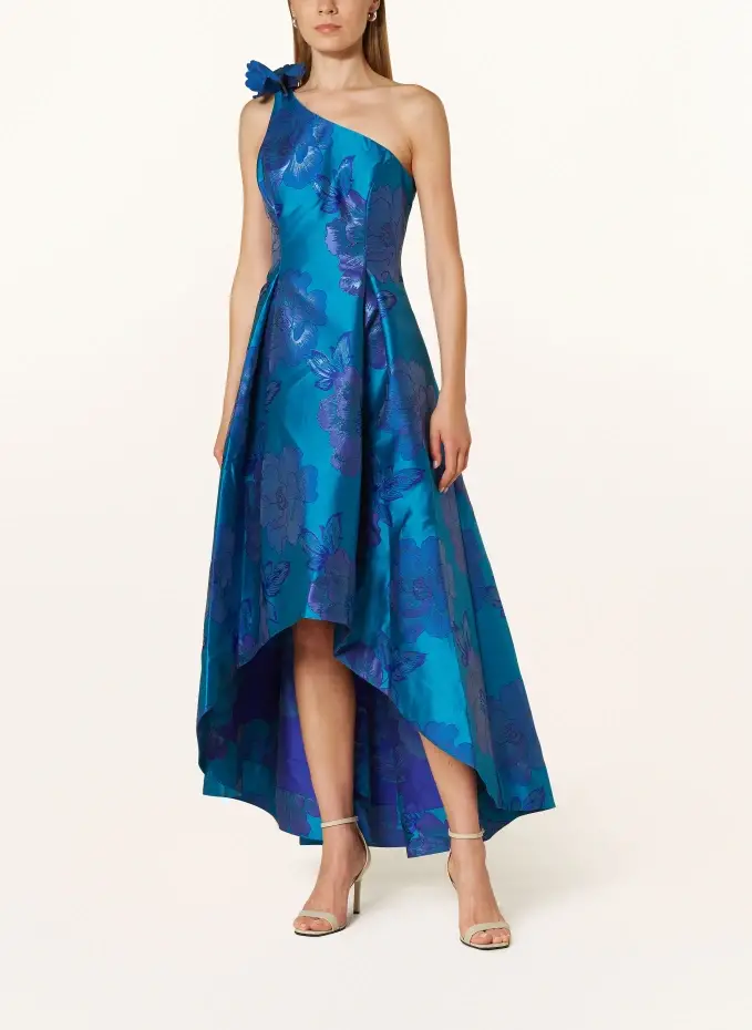 ADRIANNA PAPELL One-Shoulder-Kleid aus Jacquard Vierteljährliche Förderung