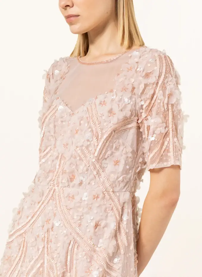 ADRIANNA PAPELL Abendkleid mit Pailletten und Tüll Riesige Rabatte