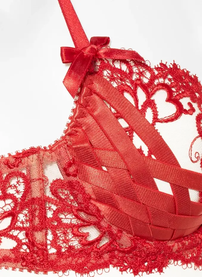 Agent Provocateur Bügel-BH DIONI mit Swarovski Kristallen Letzte 3 Tage