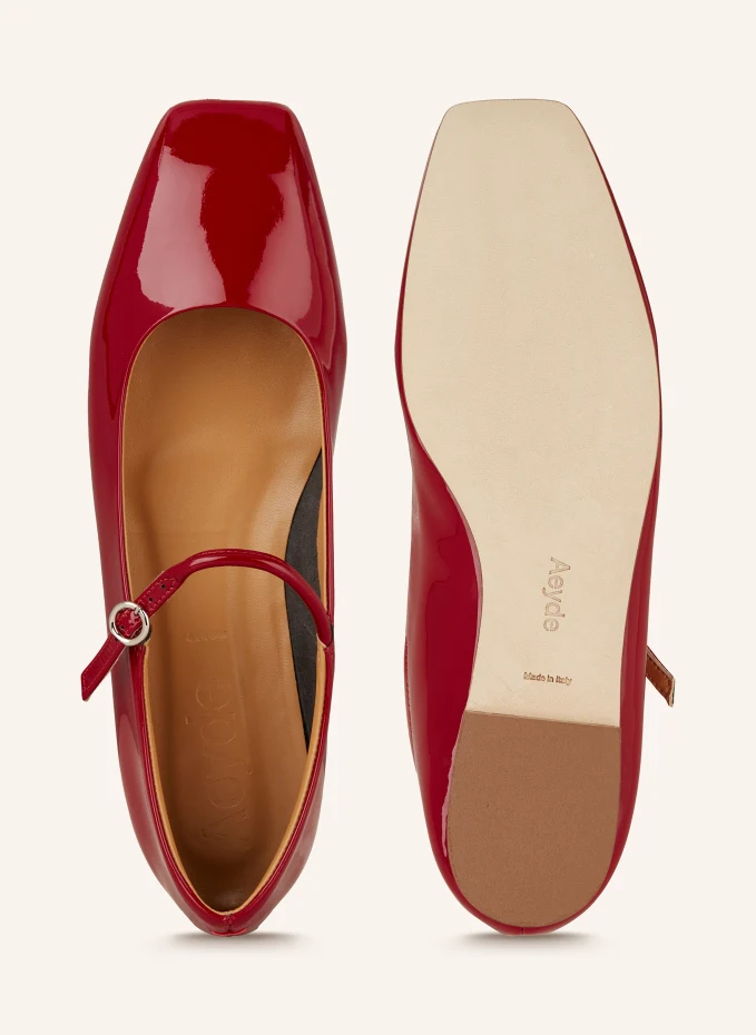 Aeyde Lack-Ballerinas UMA Zeitlich begrenztes Angebot