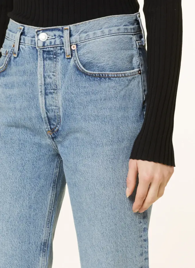 AGOLDE Straight Jeans LANA Tiefpreis