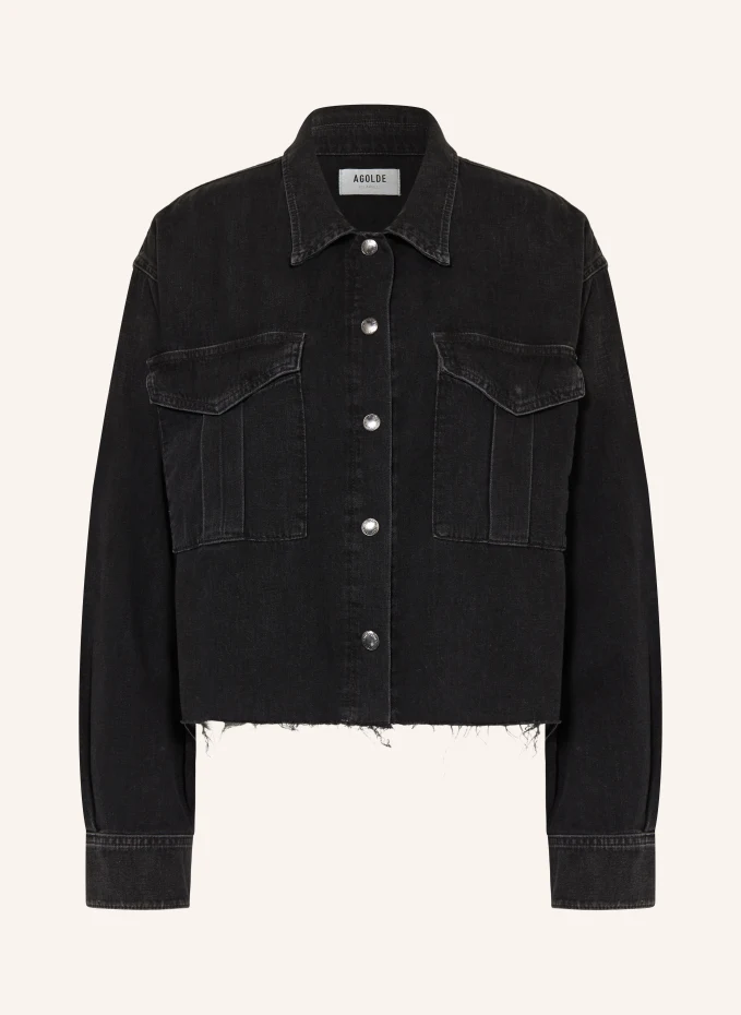 AGOLDE Cropped-Jeansjacke NYX Begrenzte Freigabe