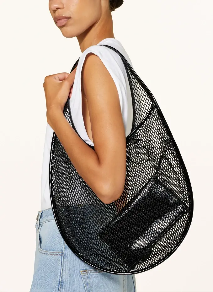 ALAÏA Schultertasche ONE PIECE M mit Pouch Kostenlose Rückgabe