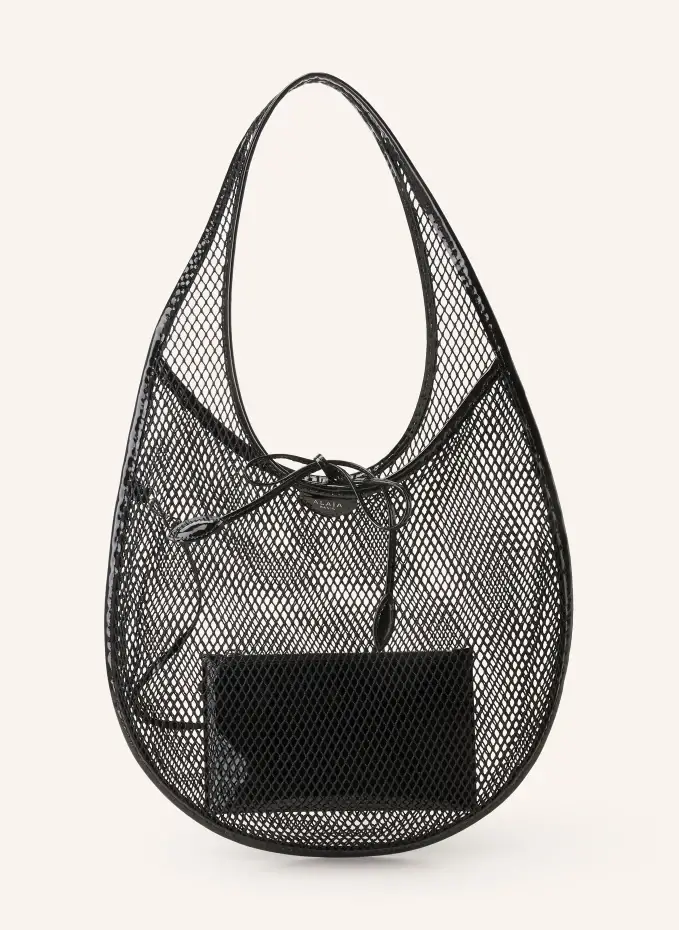 ALAÏA Schultertasche ONE PIECE M mit Pouch Kostenlose Rückgabe