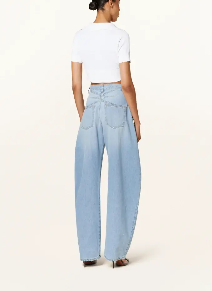 ALAÏA Cropped-Strickshirt 50% Rabatt mit kostenlosem Versand