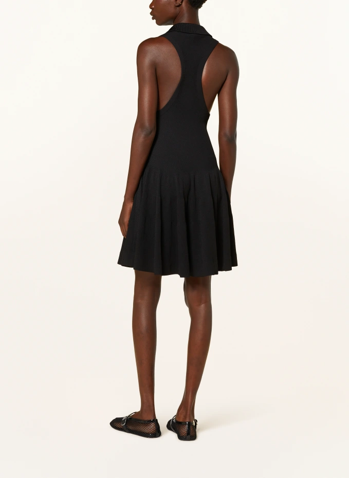 ALAÏA Strick-Polokleid Clearance-Verkauf