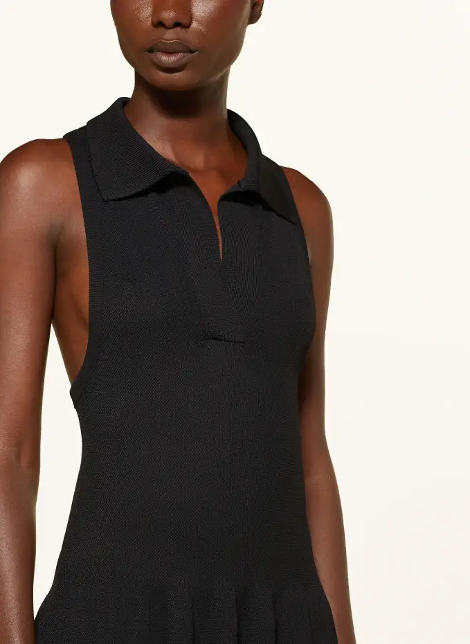 ALAÏA Strick-Polokleid Clearance-Verkauf