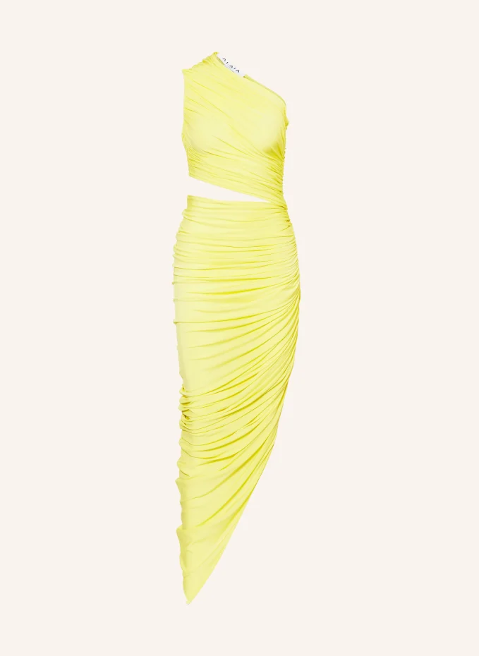 ALAÏA One-Shoulder-Kleid mit Cut-out Begrenzt auf 3 Tage