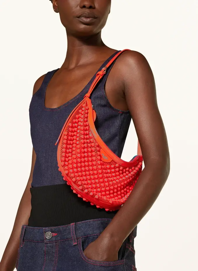ALAÏA Handtasche ONE PIECE DEMI mit Schmucksteinen zollfrei