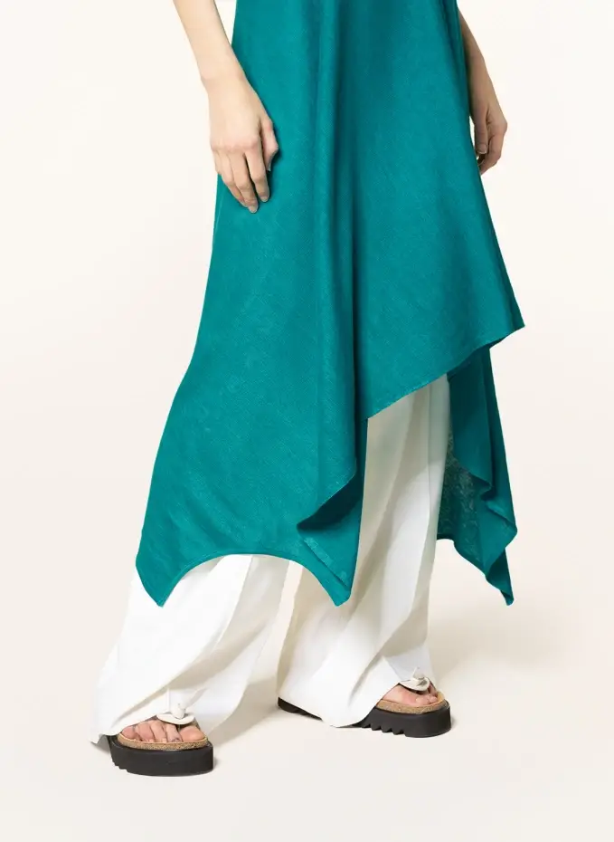 ALANUi Strickkleid GET LOST aus Leinen 2025