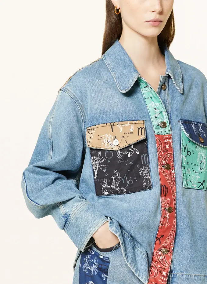 ALANUi Jeans-Overjacket THE TWELVE SIGNS Auslauf