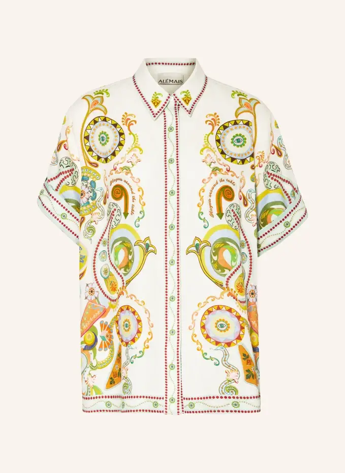 ALÉMAIS Hemdbluse PINBALL aus Leinen Jubiläumsangebot
