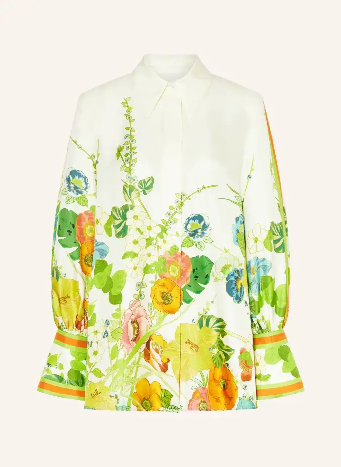 ALÉMAIS Seidenbluse CONSTANCE mit Cut-out Große Rabatte