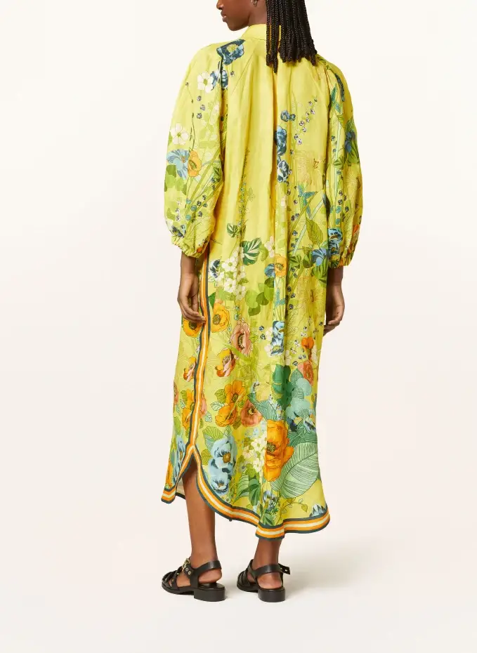 ALÉMAIS Hemdblusenkleid CRESIDA aus Leinen Kauf eins, bekomm eins gratis
