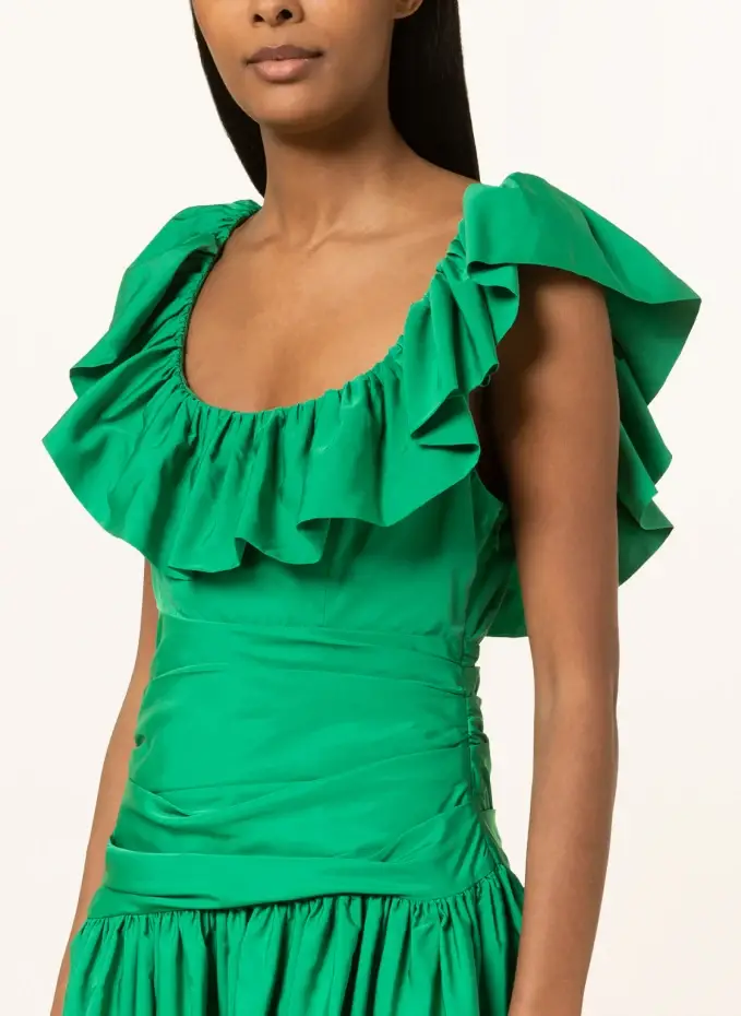 ALÉMAIS Kleid DORIA mit Volants Kostenlose Rückgabe