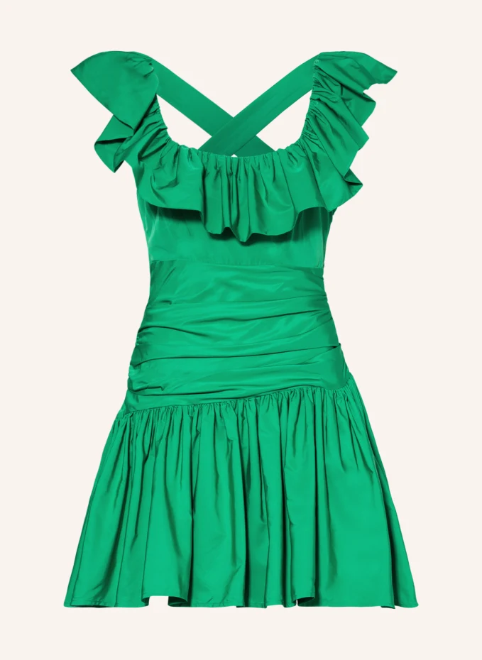ALÉMAIS Kleid DORIA mit Volants Kostenlose Rückgabe