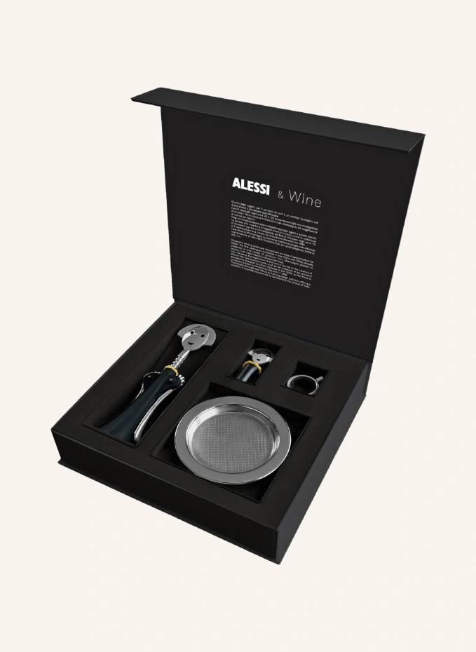 ALESSI 4-tlg. Wein-Set Letzter Tag