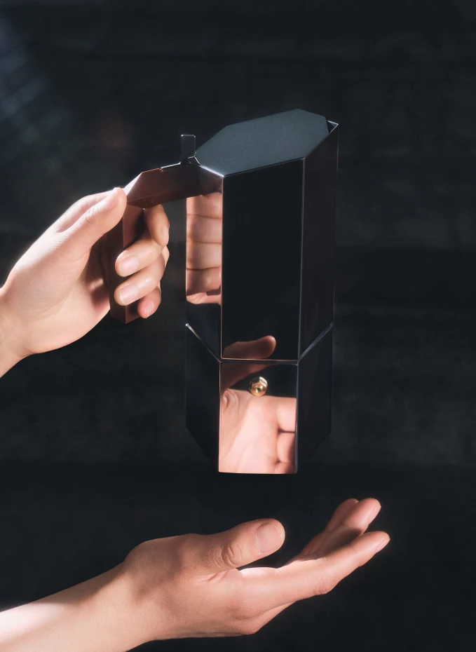 ALESSI Espressokocher MENHIR Fabrikladen