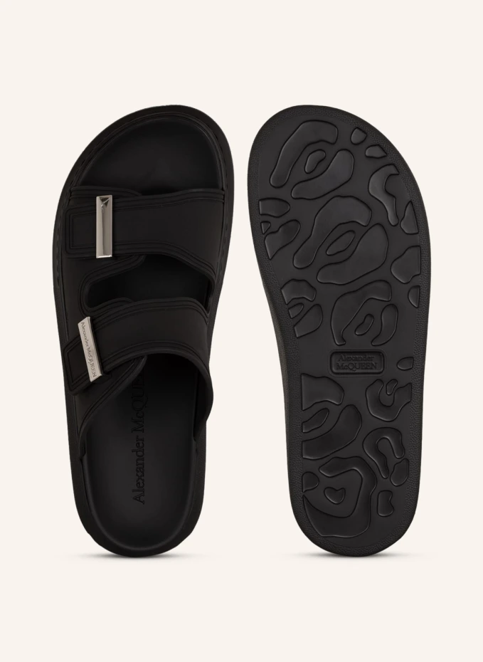 Alexander McQUEEN Plateau-Pantoletten Rabatt