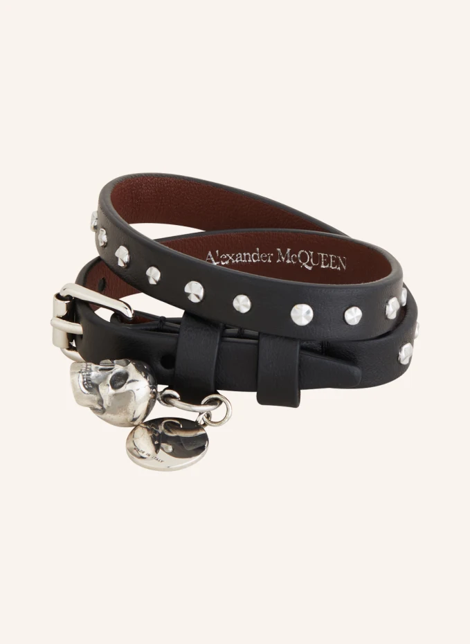 Alexander McQUEEN Lederarmband Begrenztes Angebot