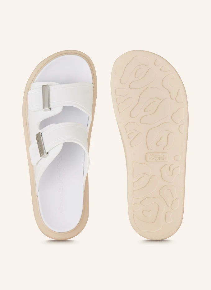 Alexander McQUEEN Plateau-Pantoletten Saisonschlussverkauf