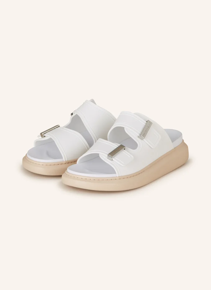 Alexander McQUEEN Plateau-Pantoletten Saisonschlussverkauf