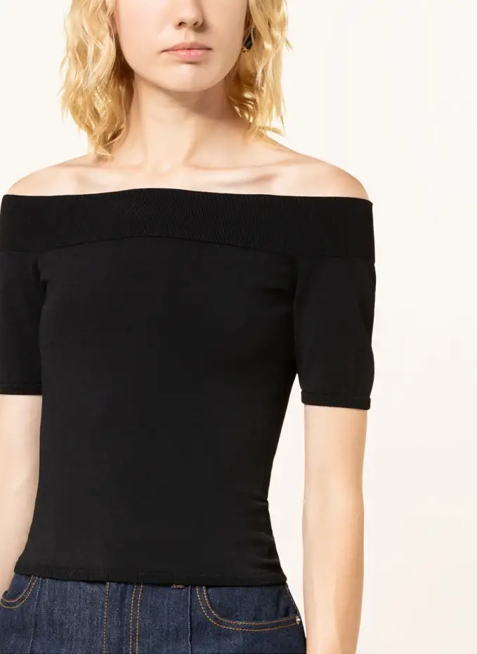 Alexander McQUEEN Off-Shoulder-Shirt Muttertagsangebot
