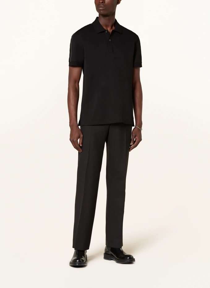 Alexander McQUEEN Piqué-Poloshirt Regular Fit Tiefpreis