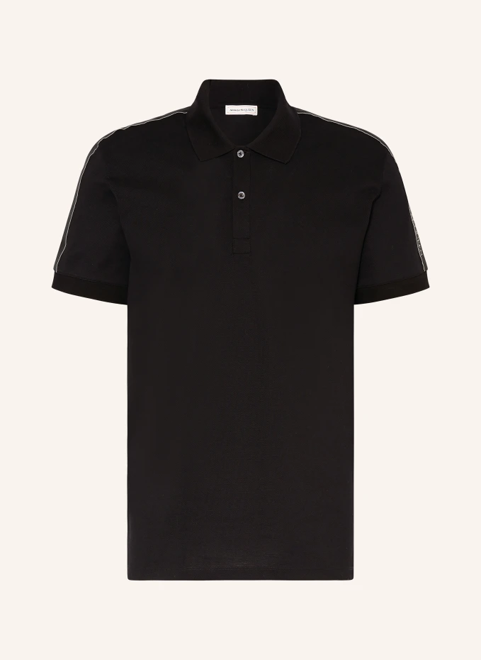 Alexander McQUEEN Piqué-Poloshirt Regular Fit Tiefpreis