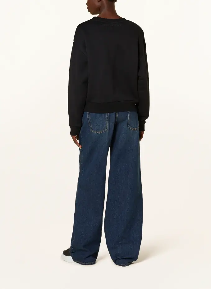Alexander McQUEEN Sweatshirt mit Cut-out Sonderangebot der Fabrik