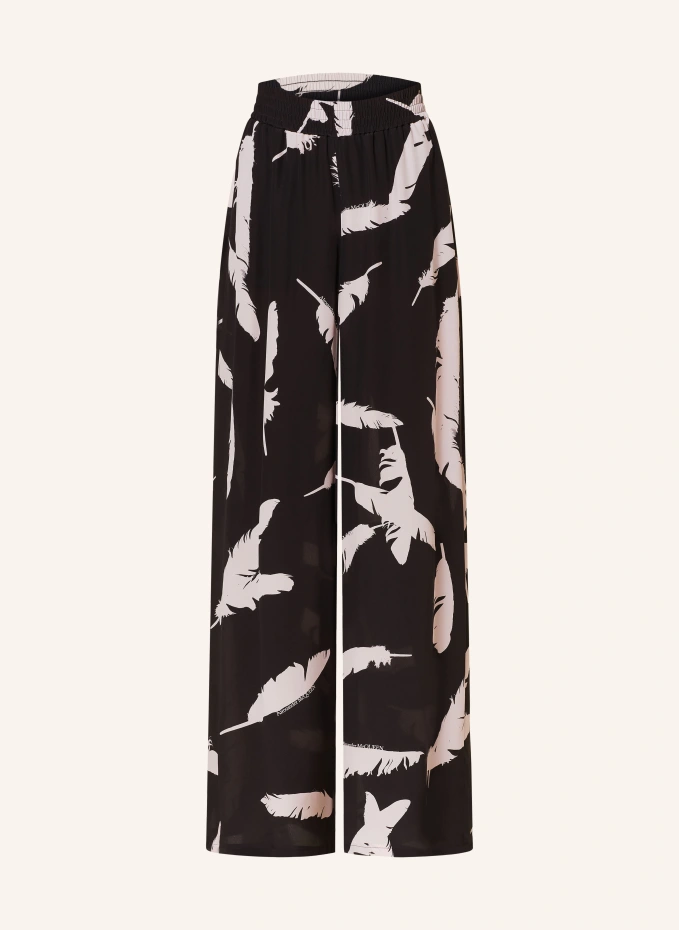 Alexander McQUEEN Marlenehose aus Seide Black Friday Preise