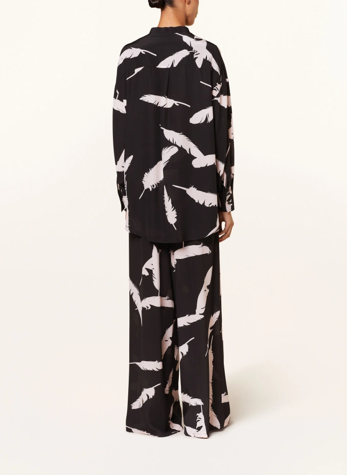Alexander McQUEEN Marlenehose aus Seide Black Friday Preise