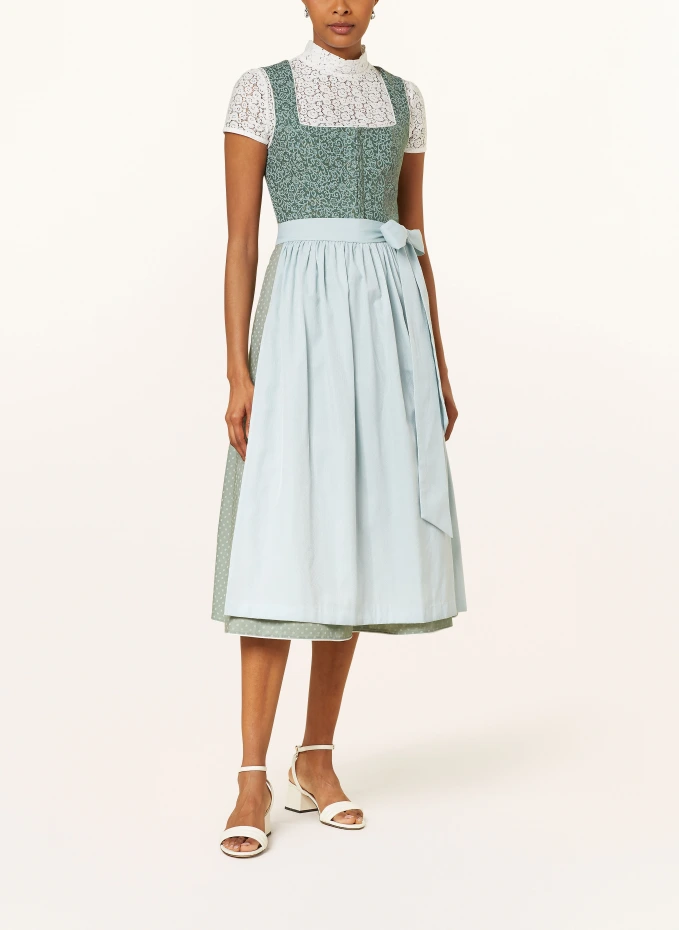 ALISSA BY KINGA MATHE Dirndl VIOLA mit Leinen im Angebot