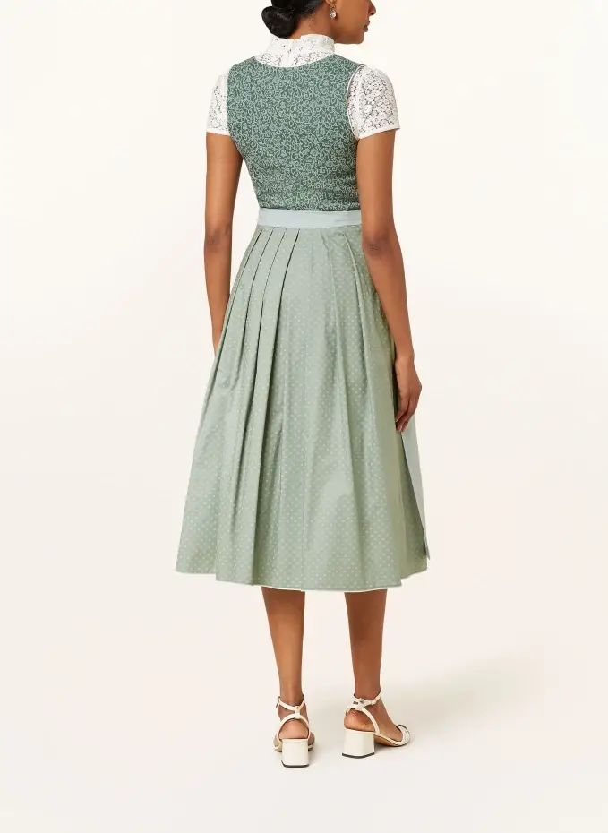 ALISSA BY KINGA MATHE Dirndl VIOLA mit Leinen im Angebot