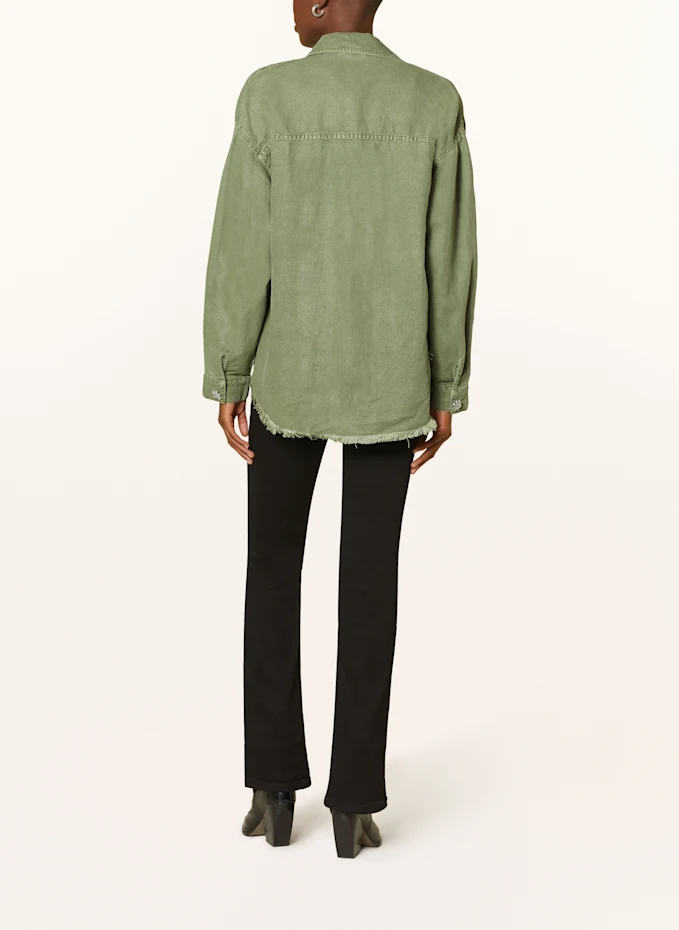 ALLSAINTS Jeansjacke HETTIE mit Schmucksteinen Begrenztes Angebot