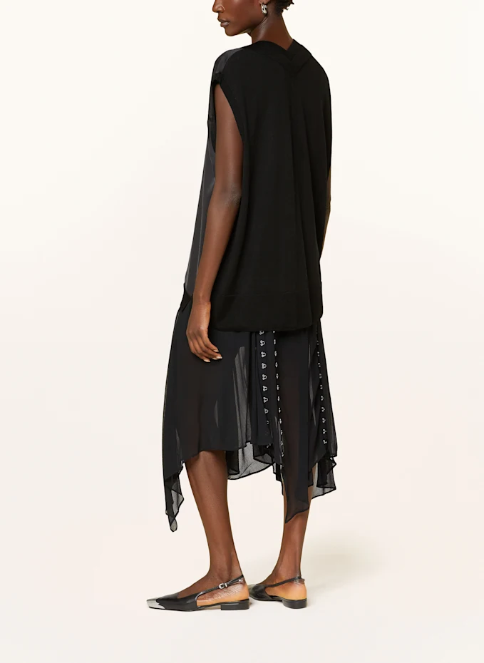 ALLSAINTS Top BERN im Materialmix Exklusivangebot