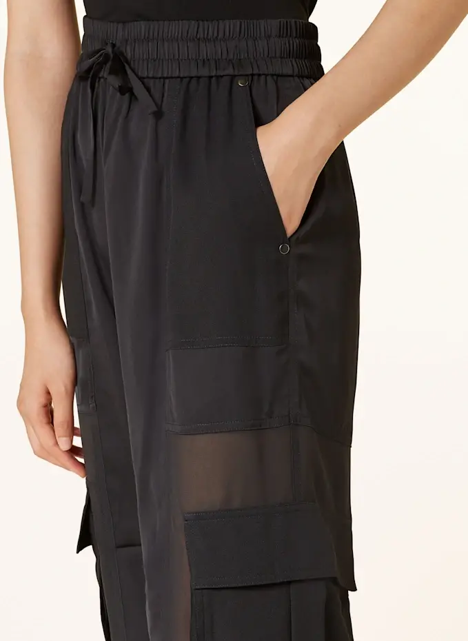 ALLSAINTS Carghose JODY aus Satin Black Friday